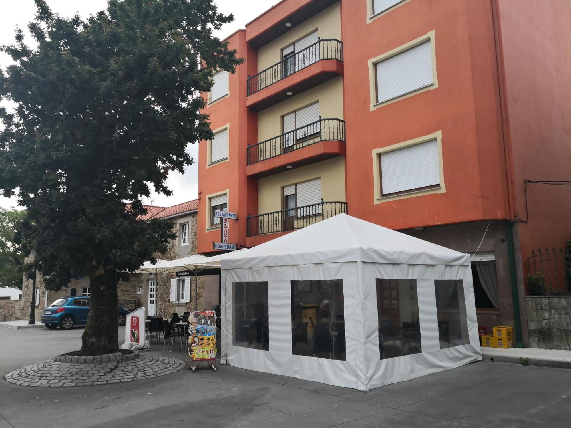Pension Plaza Quintáns Zewnętrze zdjęcie